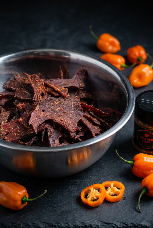Habanero jerky chips